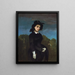 Mujer a caballo L' Amazone - Gustave Courbet — cuadro enmarcado en la pared