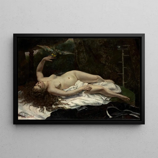 Gustave Courbet - Woman with a Parrot.webp