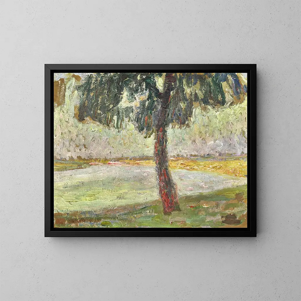 Canards sur la Lys - Gustave De Smet — framed artwork on a wall