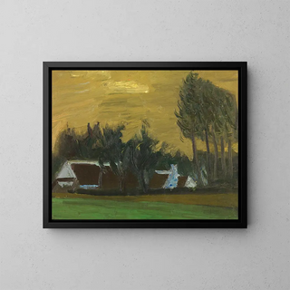 Gustave De Smet - Landscape with Black Italian Poplars.webp