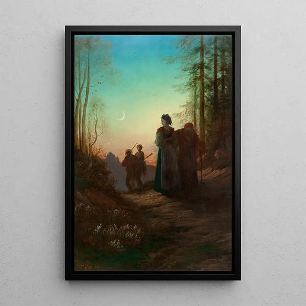 Lorraine - Gustave Doré — cuadro enmarcado en la pared