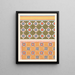 Ceiling of the Tomb Danna n° 81 39 Ceiling of the Tomb of Senmout n° 71 - Gustave Jaquier — framed artwork on a wall