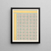 Plafond del Tumba Damenemhat n° 82 - Gustave Jaquier — cuadro enmarcado en la pared