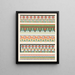 Frise du Tombeau de Sebekhotep n° 63 - Gustave Jaquier — framed artwork on a wall