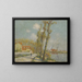 L'Oise en Pontoise - Gustave Loiseau — cuadro enmarcado en la pared
