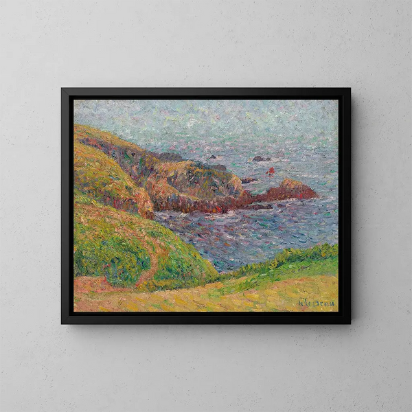 Le Bras de Mer - Gustave Loiseau — framed artwork on a wall