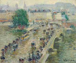 Gustave Loiseau - Le pont Corneille  Rouen.webp