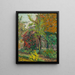 Casa en el campo - Gustave Loiseau — cuadro enmarcado en la pared