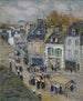 Mercado en Pont - Aven - Gustave Loiseau — vista de la obra