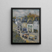 Mercado en Pont - Aven - Gustave Loiseau — cuadro enmarcado en la pared