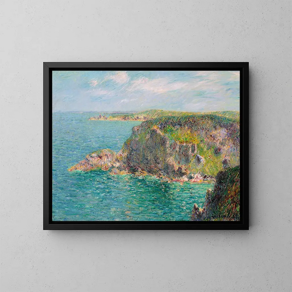 Rocher de la Teignouse, Cap Fréhel - Gustave Loiseau — framed artwork on a wall