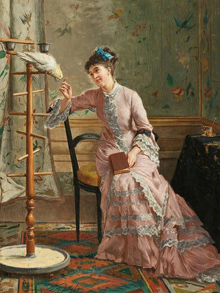 Gustave Lonard de Jonghe - A Cockatoo.webp