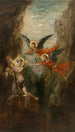 Saint in the Desert - Gustave Moreau — artwork view