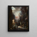 Hercules and the Hydra of Lerna - Gustave Moreau — framed artwork on a wall