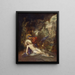 Piétà - Gustave Moreau — cuadro enmarcado en la pared
