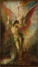 San Sebastián y el Ángel - Gustave Moreau — vista de la obra