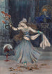 Salomé bailando frente a la cabeza de San Juan Bautista - Gustave Moreau — vista de la obra