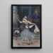 Salomé bailando frente a la cabeza de San Juan Bautista - Gustave Moreau — cuadro enmarcado en la pared