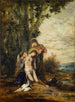 El mártir San Sebastián - Gustave Moreau — vista de la obra