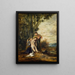 El mártir San Sebastián - Gustave Moreau — cuadro enmarcado en la pared
