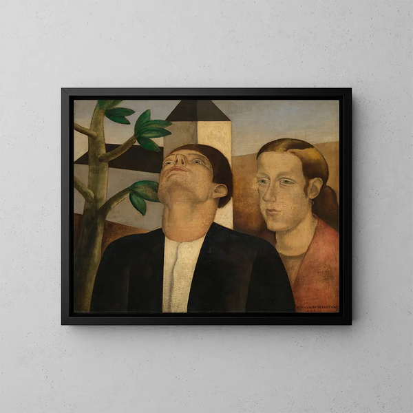Azur - Gustave Van de Woestijne — cuadro enmarcado en la pared