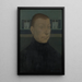 Paysanne ou Soir - Gustave Van de Woestijne — framed artwork on a wall