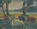 Vacas en reposo - Gustav Mahler — vista de la obra