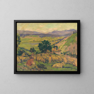Gustv Mall - Landscape with Sheep.webp