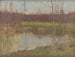 Landscape with a Fish Pond - Gustav Mahler — artwork view