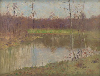 Gustv Mall - Landscape with a Fishpond.webp