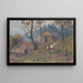 Near the sheep farm - Gustav Mahler — framed artwork on a wall