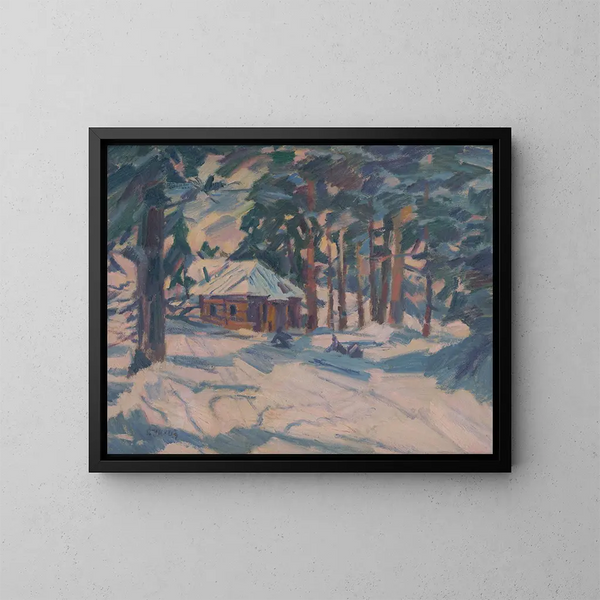 Humeur de invierno - Gustav Mahler — cuadro enmarcado en la pared
