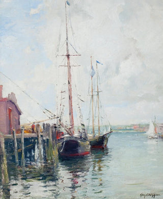 Guy Carleton Wiggins - East Gloucester Docks.webp