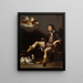 San Roque y el Ángel - Guy François — cuadro enmarcado en la pared