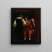 Dance Costumed - Guy Pène du Bois — framed artwork on a wall