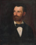 Portrait of a man with a brown beard - Gyula Stetka — artwork view