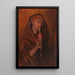 El fumador - Gyula Tornai — cuadro enmarcado en la pared