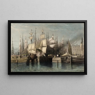 H S Beckwith - Wharf and Shipping New York.webp