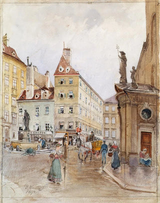 H Winter - Der Franziskanerplatz in Wien.webp