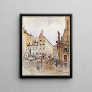 H Winter - Der Franziskanerplatz in Wien.webp