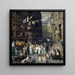 Habitantes de los acantilados - George Wesley Bellows — cuadro enmarcado en la pared
