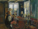Interior de granja - Halfdan Strøm — vista de la obra