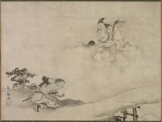 taoísta inmortal - Hanabusa Itchō — vista de la obra