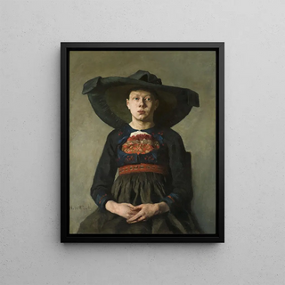 Hanna HirschPauli - A Bavarian Peasant Girl.webp