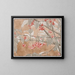 Bosque en llamas - Hannah Borger Overbeck — cuadro enmarcado en la pared