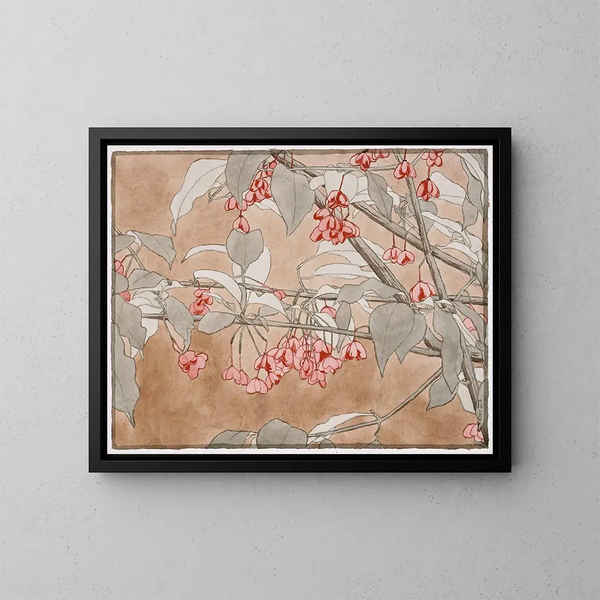 Bushfire - Hannah Borger Overbeck — framed artwork on a wall
