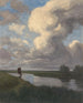 Bateau de tourbe sur la Hamme - Hans am Ende — vista de la obra