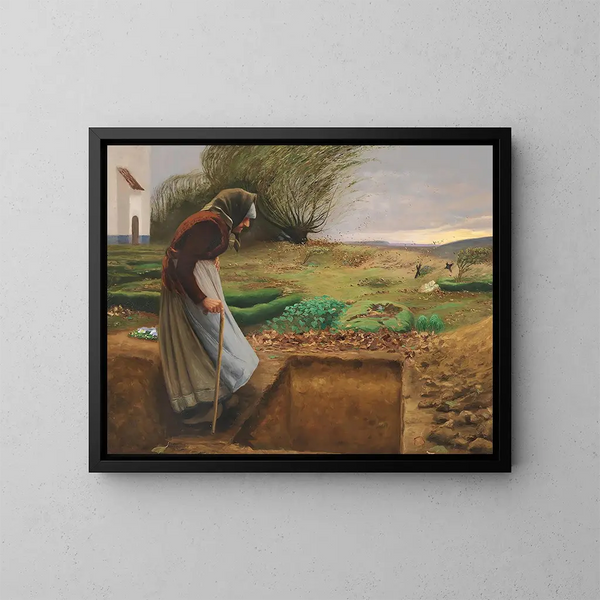 Après - Hans Andersen Brendekilde — framed artwork on a wall