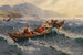 Traversée orageuse au fjord - Hans Andreas Dahl — vista de la obra