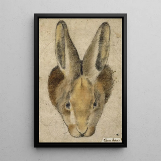 Hans Asper - Hase von vorn.webp